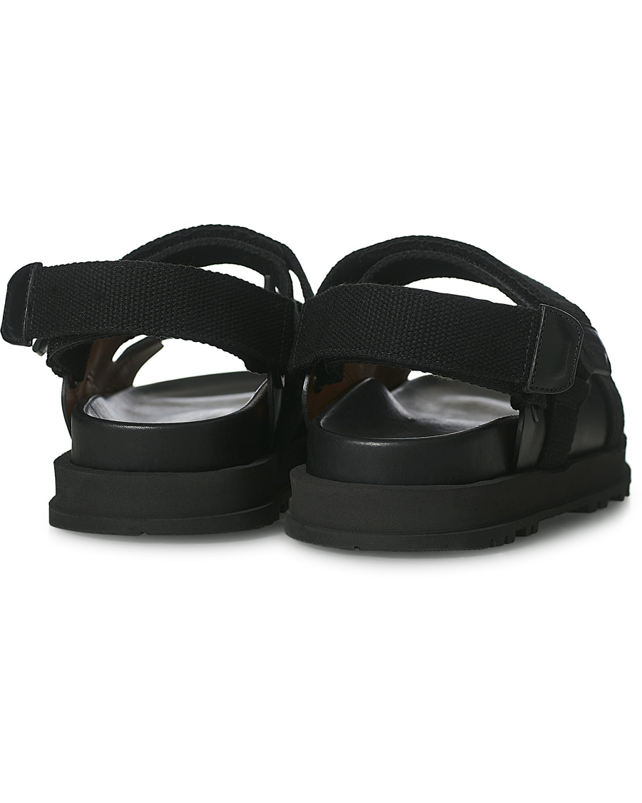 Herr | Buttero Pier Leather Sandal Black | Buttero | Pier Leather Sandal Black