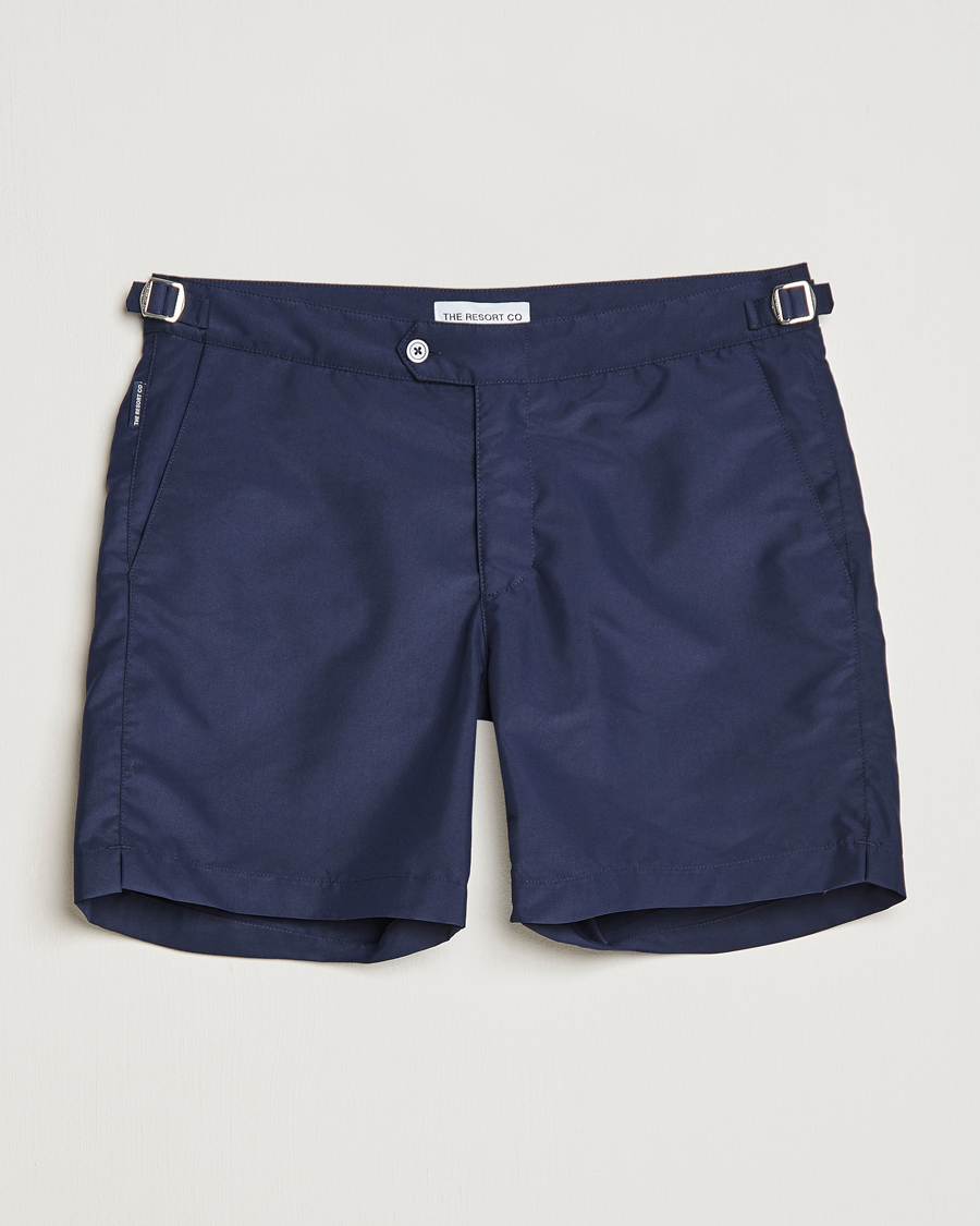 Herr | Badbyxor | The Resort Co | Tailored Swim Shorts Navy