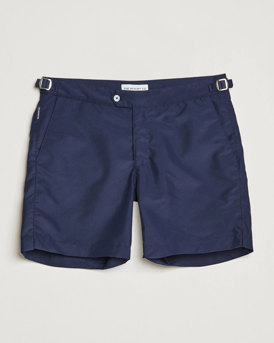 Herr | Badbyxor | The Resort Co | Tailored Swim Shorts Navy