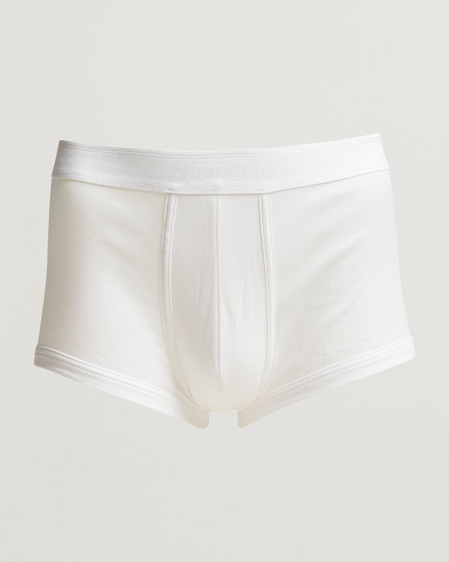 Herr | Underkläder | Zimmerli of Switzerland | Mercerized Cotton Boxer Briefs White