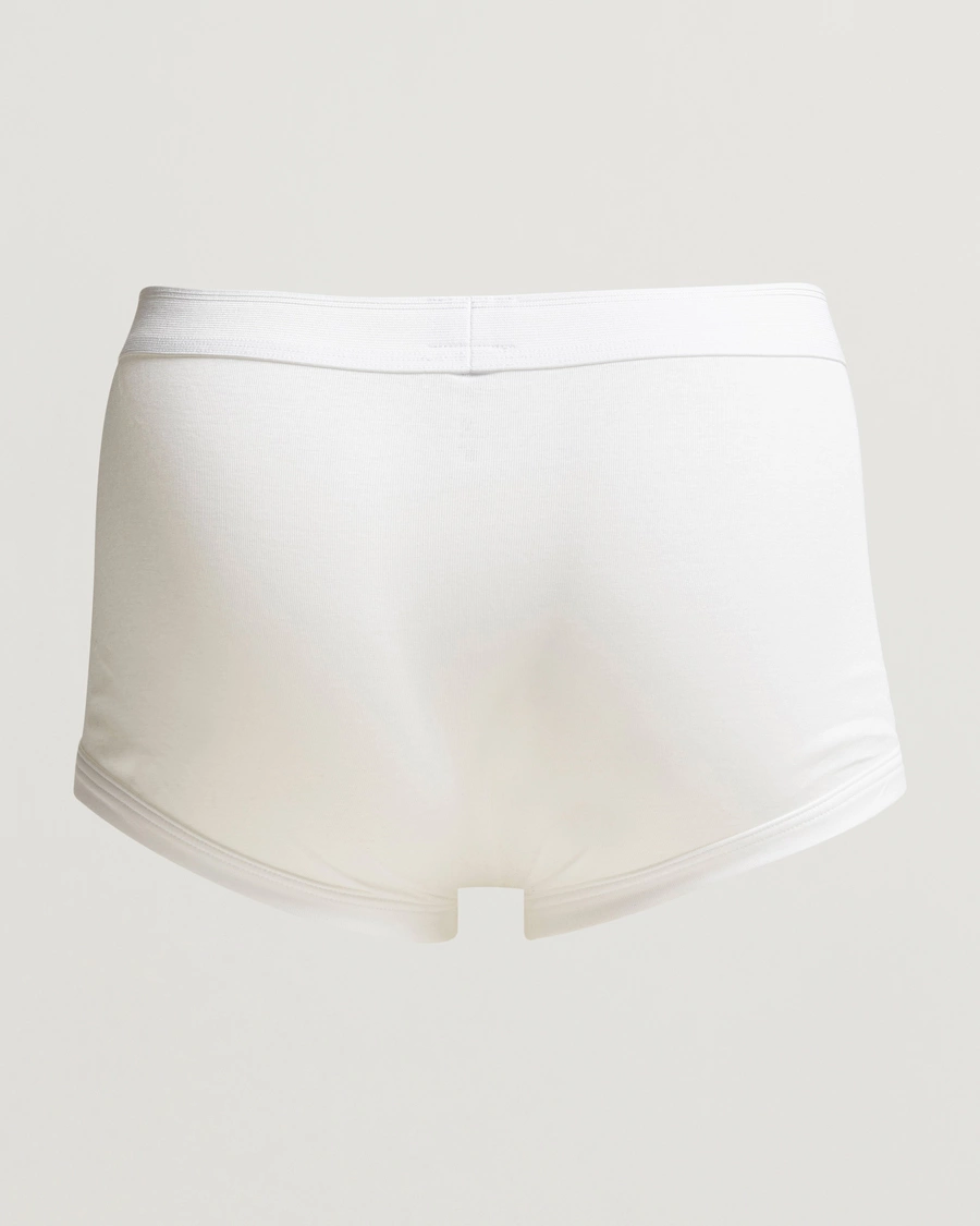 Herr | Kalsonger | Zimmerli of Switzerland | Mercerized Cotton Boxer Briefs White