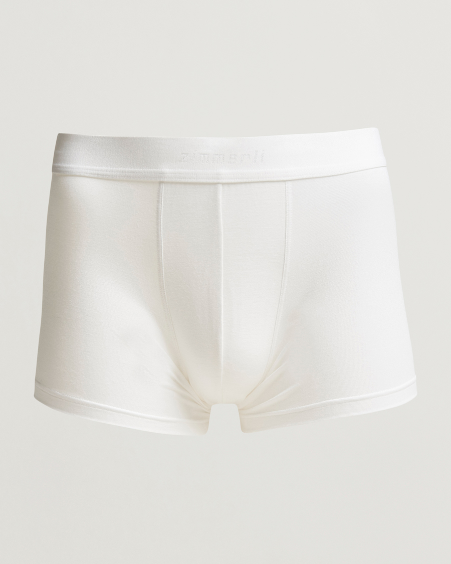 Herr | Underkläder | Zimmerli of Switzerland | Micro Modal Boxer Briefs White