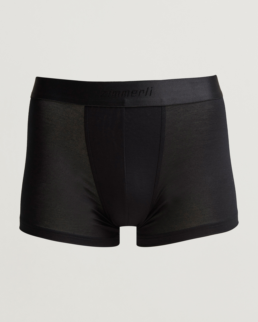 Herr | Underkläder | Zimmerli of Switzerland | Micro Modal Boxer Briefs Black
