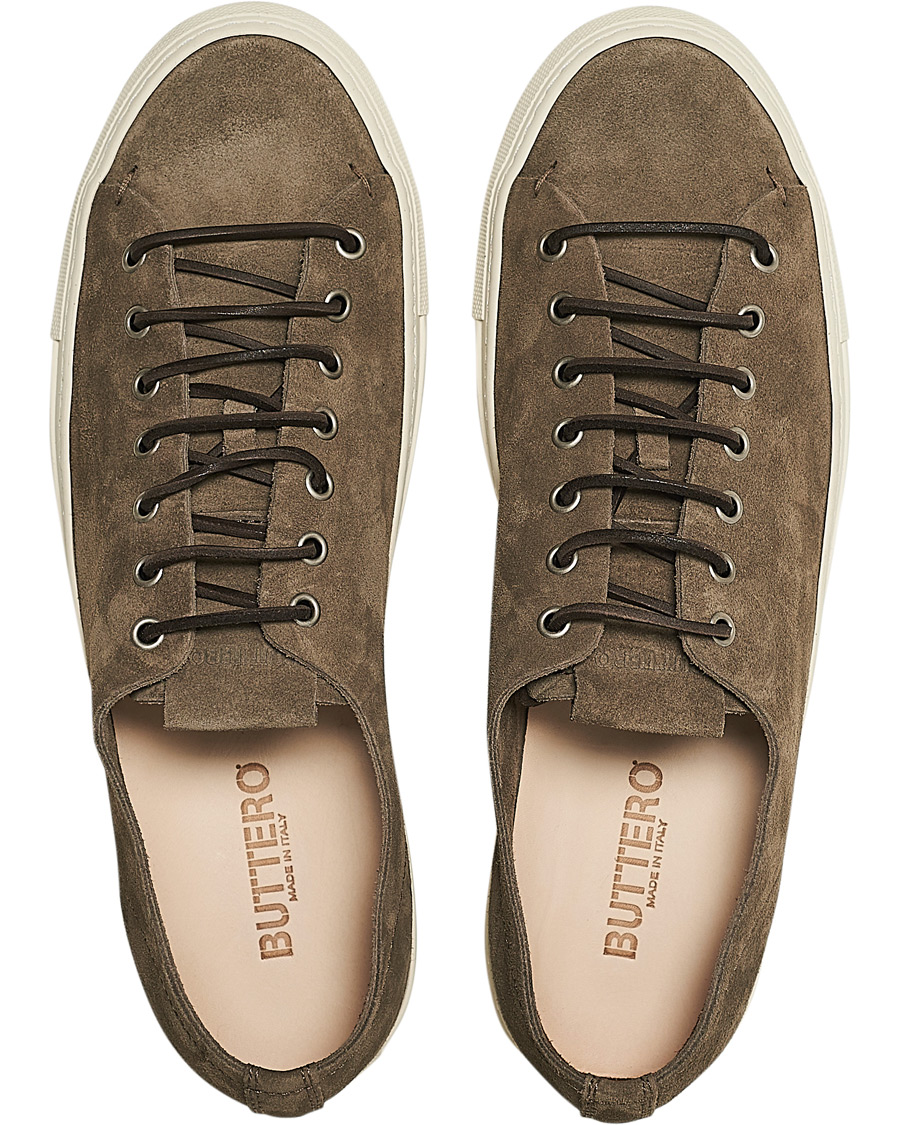 Herr | Buttero Suede Sneaker Taupe | Buttero | Suede Sneaker Taupe