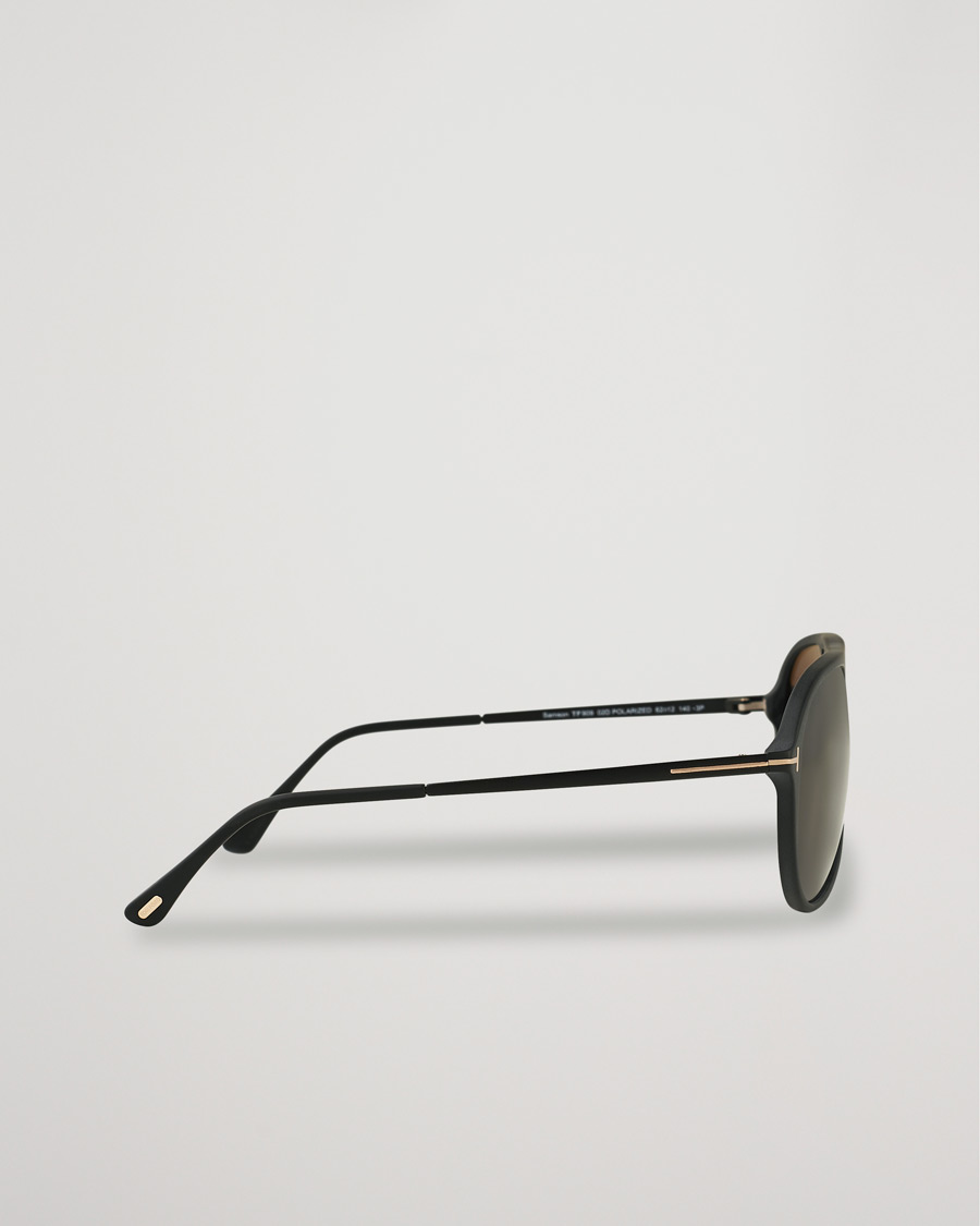 Herr | Tom Ford Samson Polarized Sunglasses Matte Black/Smoke | Tom Ford | Samson Polarized Sunglasses Matte Black/Smoke