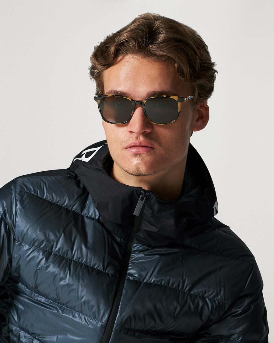Herr | | Moncler Lunettes | ML0225 Sunglasses Coloured Havana/Roviex