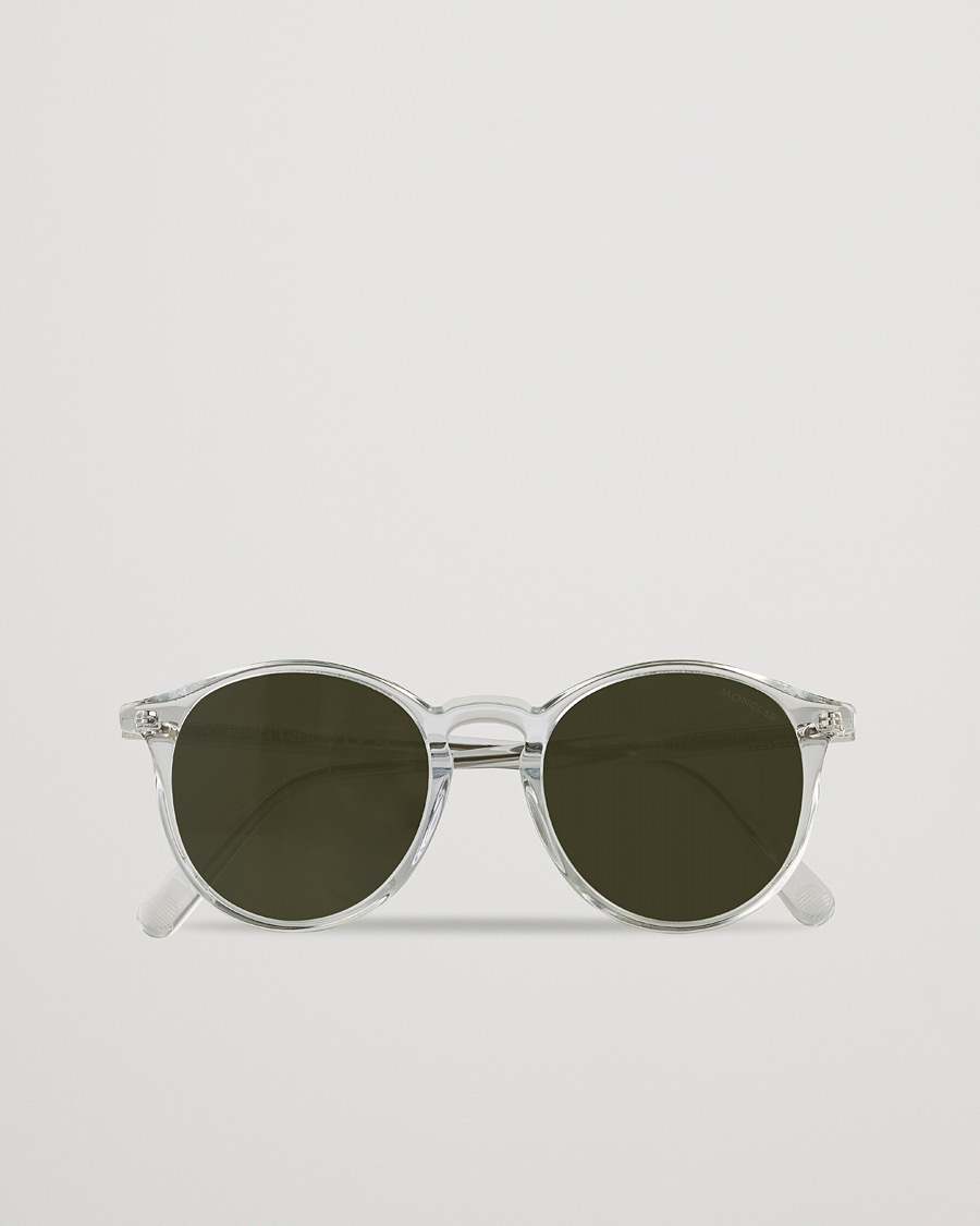 Herr | Moncler Lunettes Violle Polarized Sunglasses Crystal/Green Mirror | Moncler Lunettes | Violle Polarized Sunglasses Crystal/Green Mirror