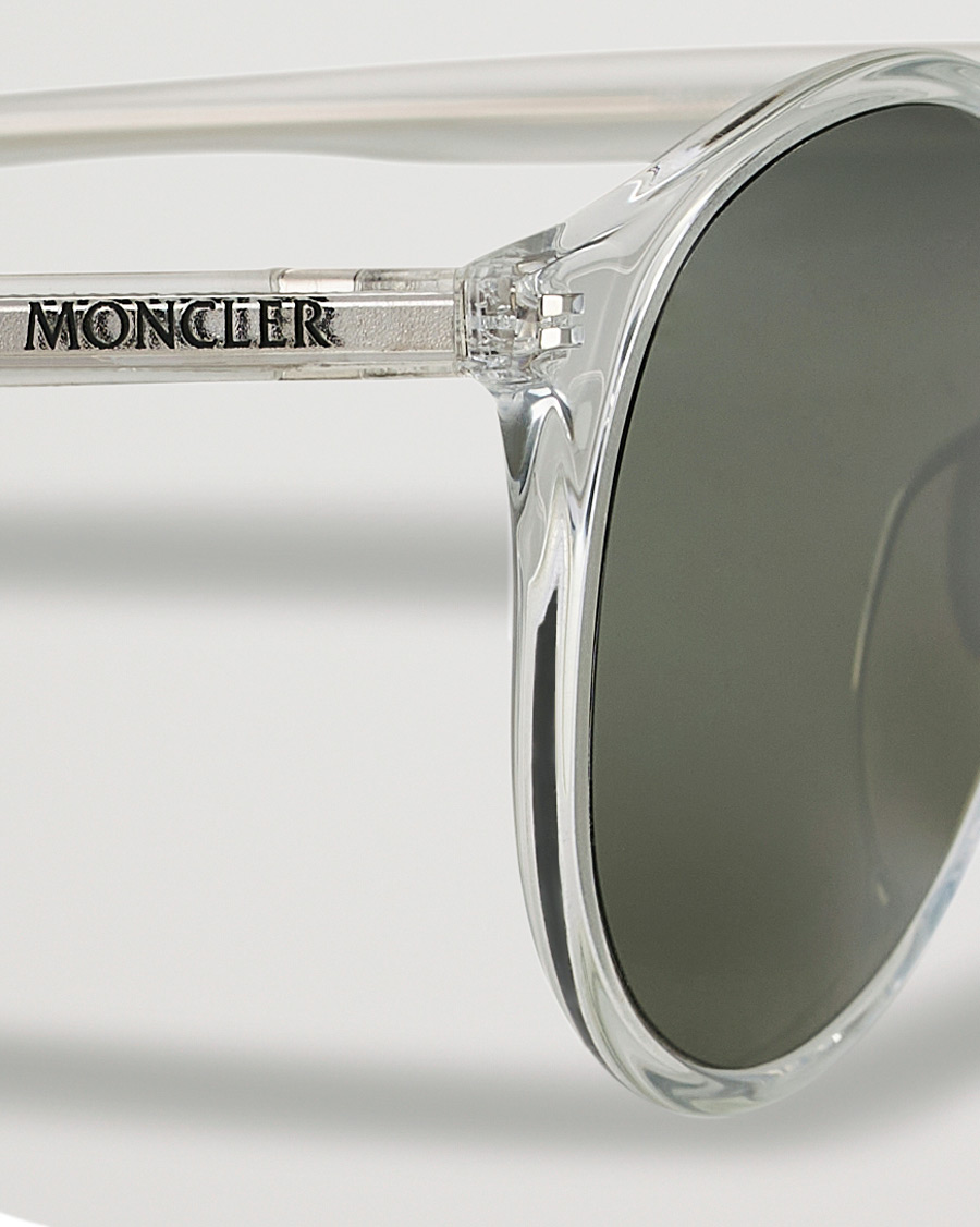 Herr | Moncler Lunettes Violle Polarized Sunglasses Crystal/Green Mirror | Moncler Lunettes | Violle Polarized Sunglasses Crystal/Green Mirror