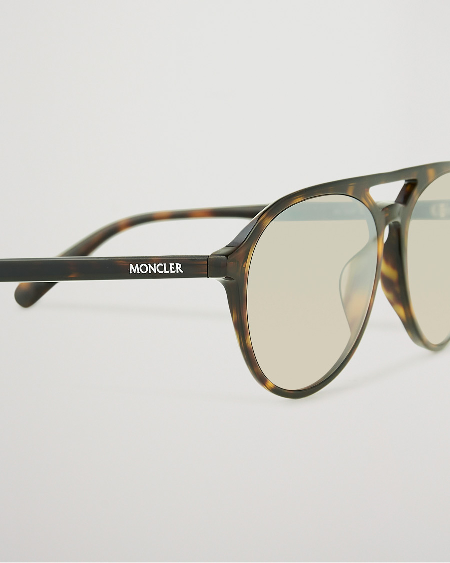 Herr | Moncler Lunettes ML0228 Sunglasses Dark Havana/Roviex | Moncler Lunettes | ML0228 Sunglasses Dark Havana/Roviex
