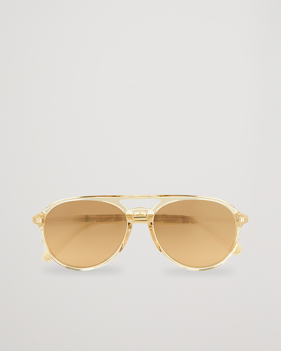 Herr |  | Moncler Lunettes | ML0228 Sunglasses Shiny Beige/Roviex