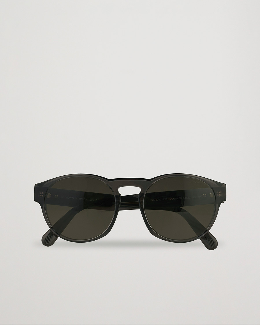 Herr |  | Moncler Lunettes | ML0209 Polarized Sunglasses Shiny Black/Smoke