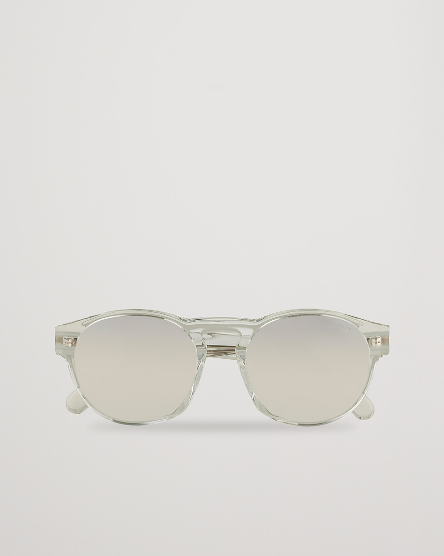 Herr | Moncler Lunettes ML0209 Polarized Sunglasses Crystal/Smoke | Moncler Lunettes | ML0209 Polarized Sunglasses Crystal/Smoke