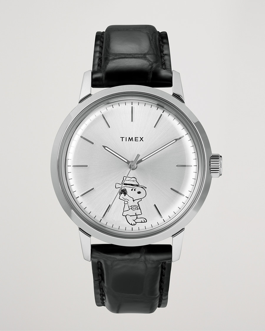 Herr | Timex Marlin Automatic Snoopy Secret Agent 40mm Black | Timex | Marlin Automatic Snoopy Secret Agent 40mm Black