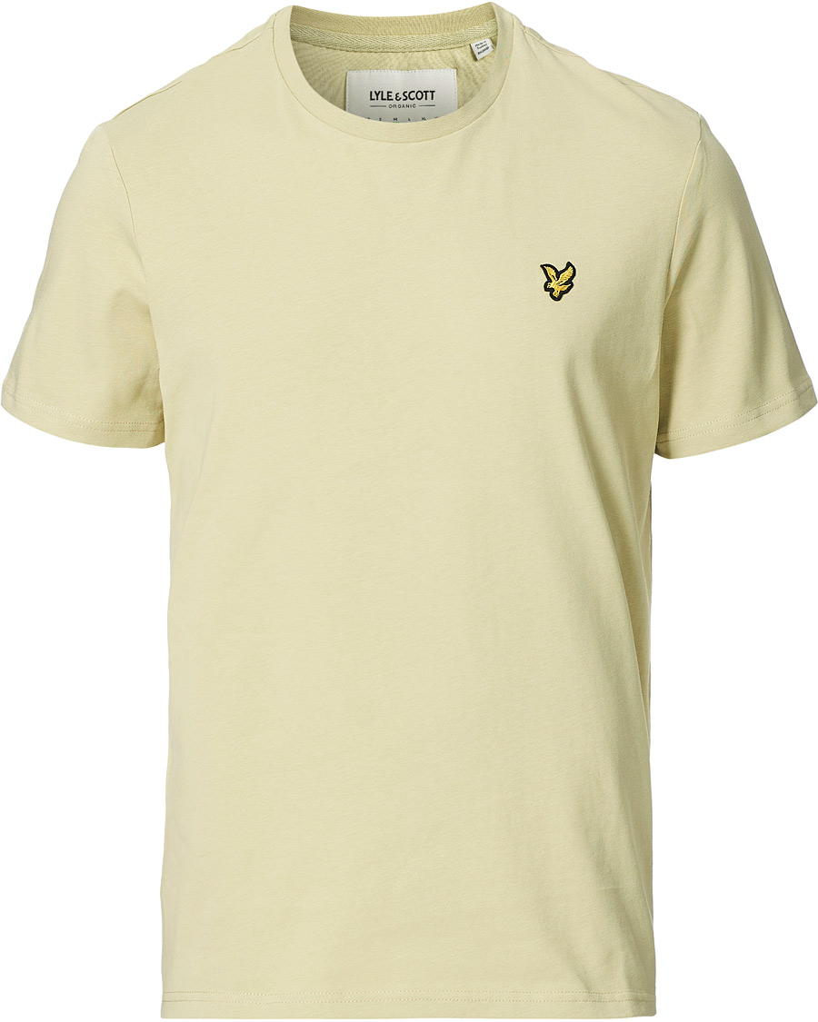 Herr | T-Shirts | Lyle & Scott | Crew Neck Tee Natural Green