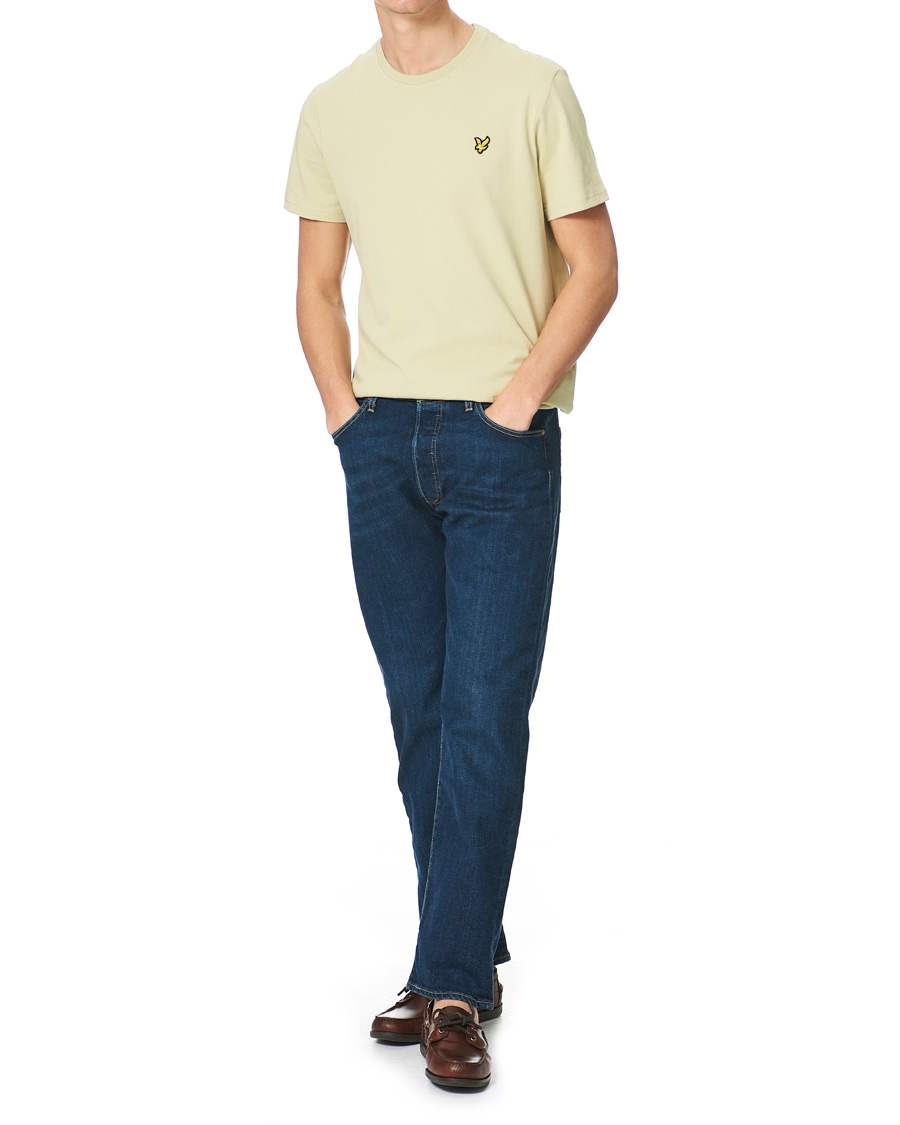 Herr | T-Shirts | Lyle & Scott | Crew Neck Tee Natural Green