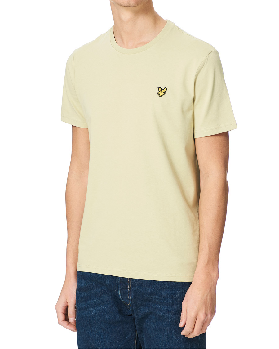Herr | T-Shirts | Lyle & Scott | Crew Neck Tee Natural Green