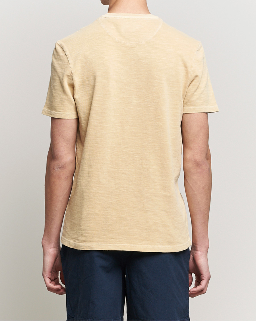 Herr | T-Shirts | Lyle & Scott | Cotton Slub T-shirt Gold Haze