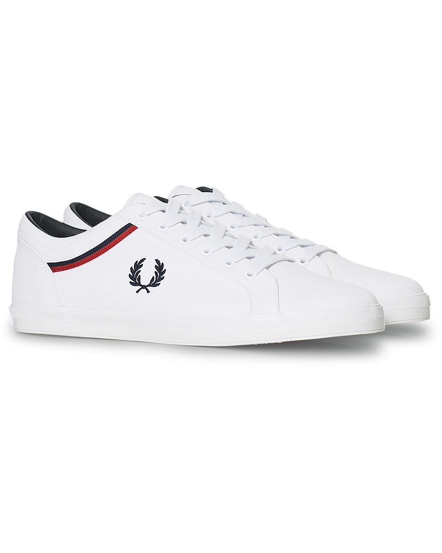 Herr | Fred Perry Basewill Twill White | Fred Perry | Basewill Twill White