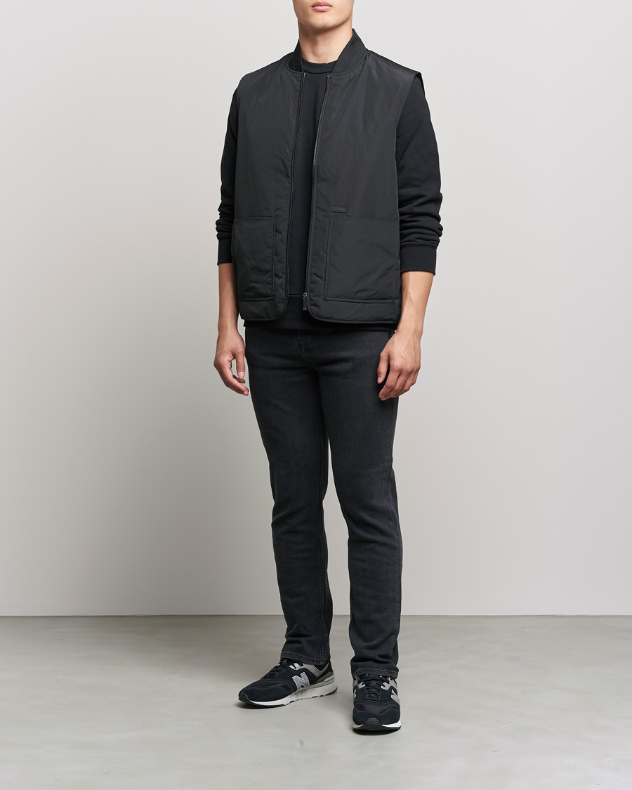 Herr | Jackor | Calvin Klein | Super Lightweight Vest Black