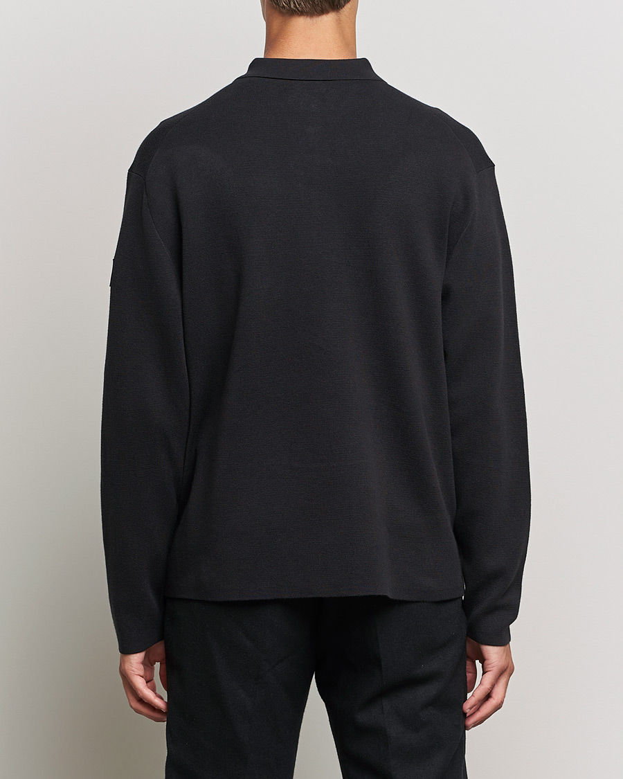 Herr | Tröjor | Calvin Klein | Milano Knitted Full Zip Sweater Black