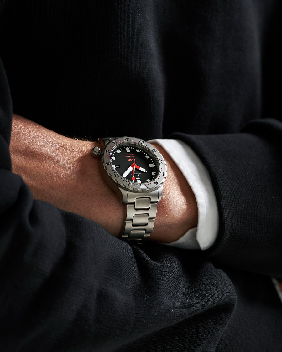 Herr | Fine watches | Sinn | U50 Diving Watch 41mm Black Dial