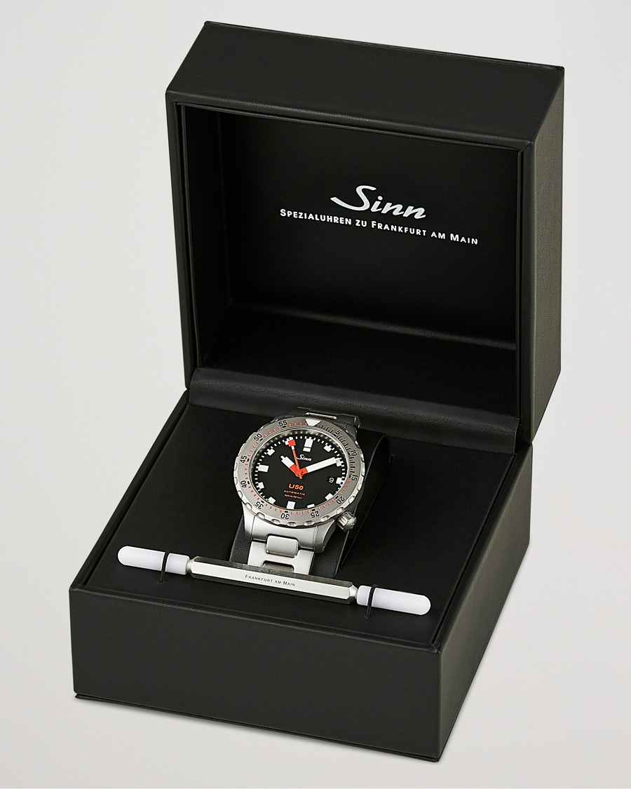 Herr | Sinn U50 Diving Watch 41mm Black Dial | Sinn | U50 Diving Watch 41mm Black Dial