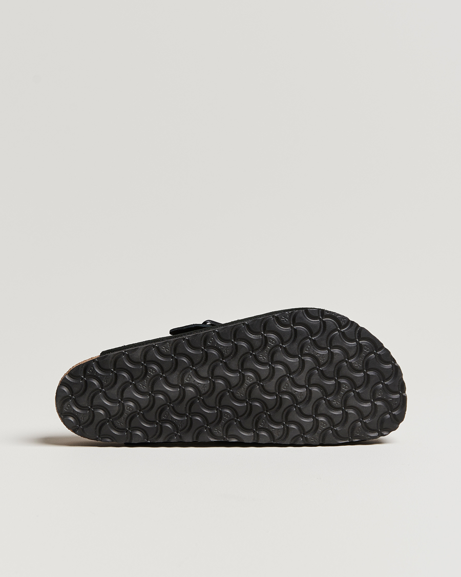 Herr | BIRKENSTOCK Boston Soft Footbed Black Suede | BIRKENSTOCK | Boston Soft Footbed Black Suede