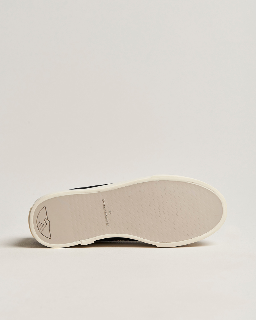 Herr | Sneakers | Stepney Workers Club | Dellow Suede Sneaker Black/Ecru