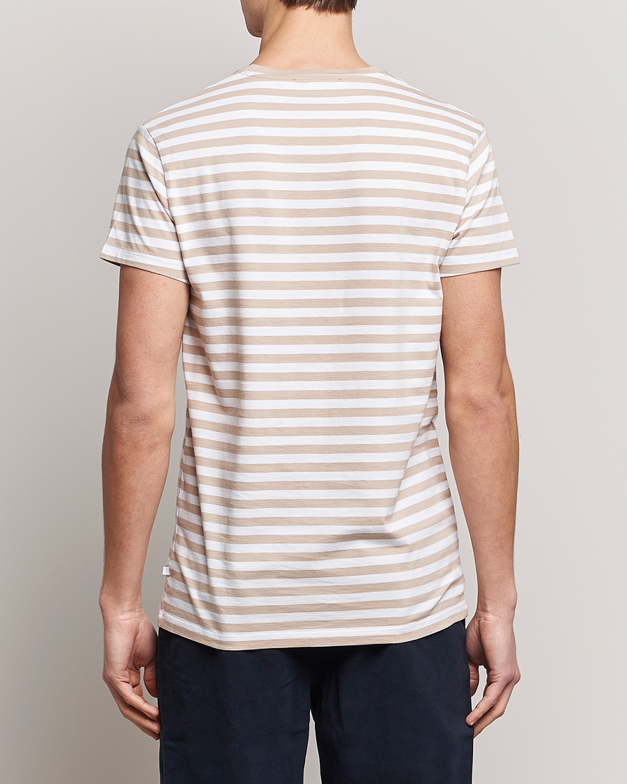 Herr | T-Shirts | Samsøe Samsøe | Samsøe & Samsøe Patrick Crew Neck Tee White Pure Cashmere