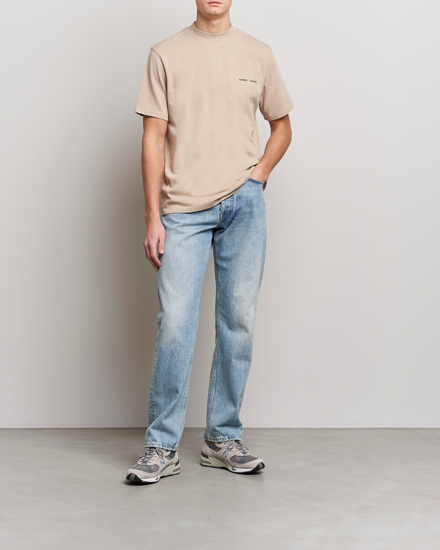 Herr | T-Shirts | Samsøe Samsøe | Norsbro Organic Cotton Tee Pure Cashmere