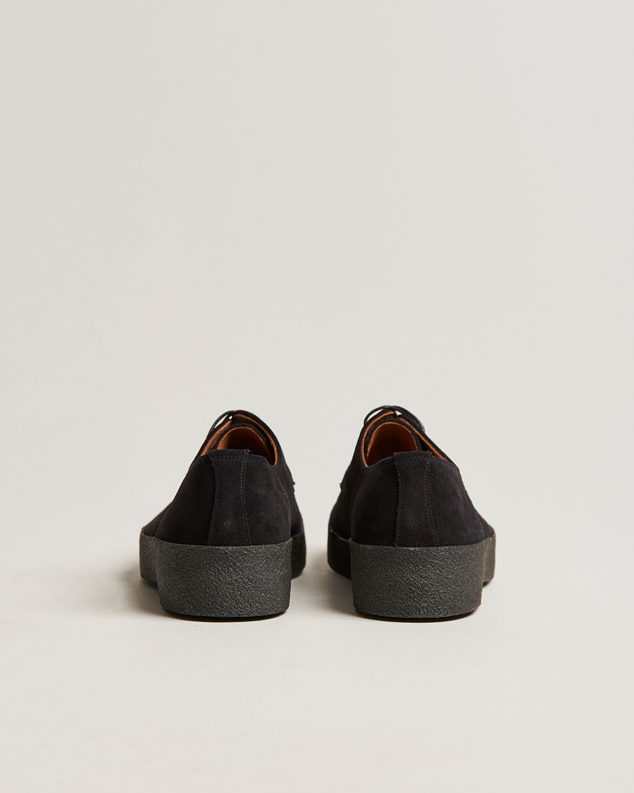 Herr | Derbys | Sanders | Gibson Lo Top Derby Black Suede