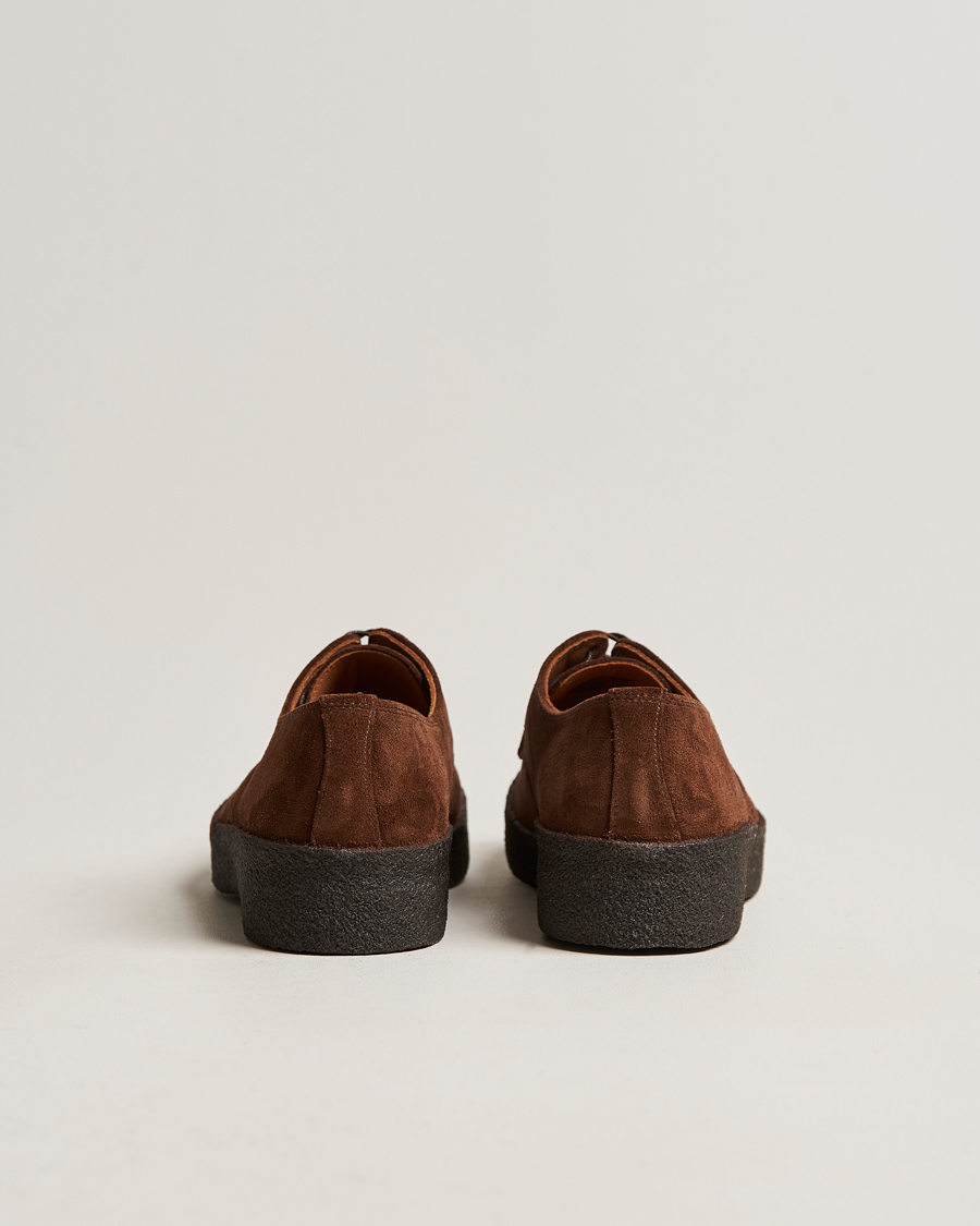 Herr | Derbys | Sanders | Gibson Lo Top Derby Polo Snuff Suede
