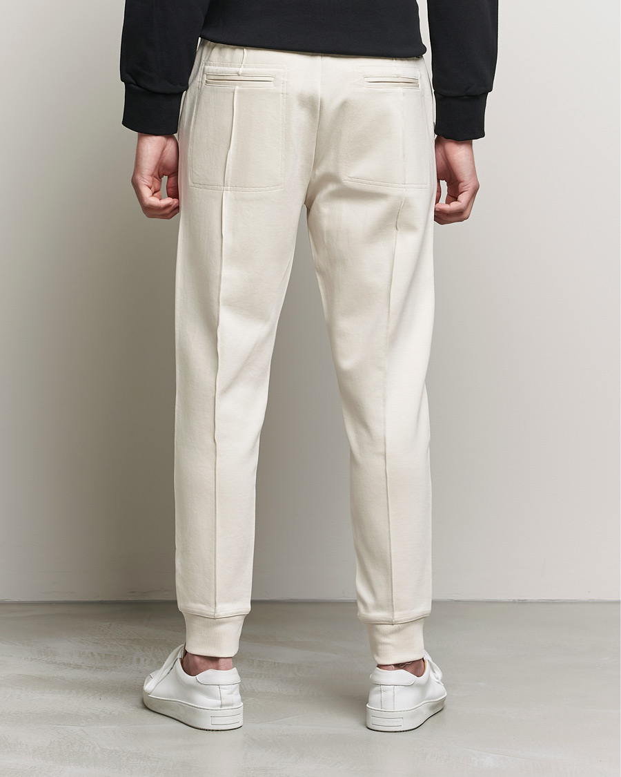 Herr | Byxor | BOSS BLACK | BOSS Tailored Schiller Jersey Trousers Open White