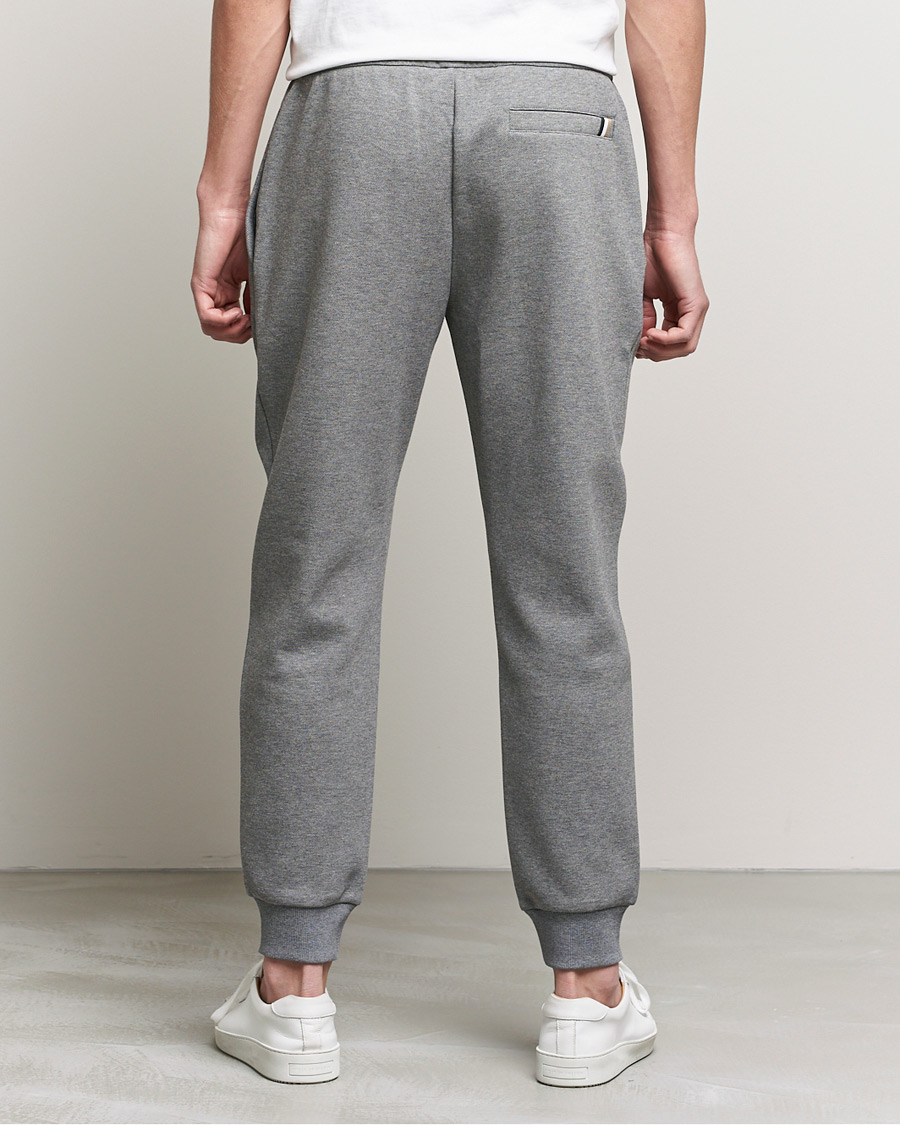 Herr | Byxor | BOSS BLACK | BOSS Lamont Jersey Pants Medium Grey