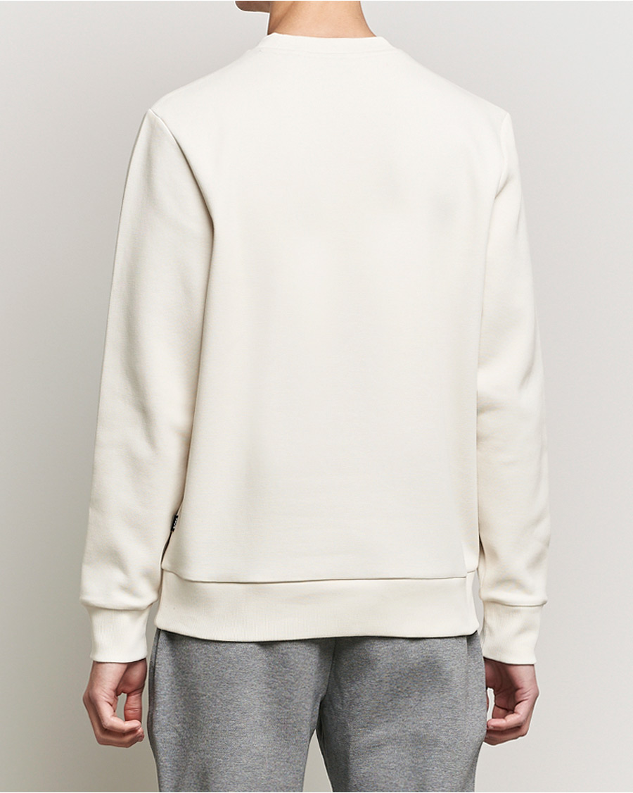 Herr | Tröjor | BOSS BLACK | Stadler Logo Crew Neck Sweatshirt Open White