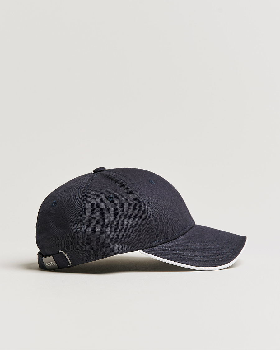 Herr | BOSS Athleisure Curved Logo Cap Dark Blue | BOSS GREEN | BOSS Athleisure Curved Logo Cap Dark Blue