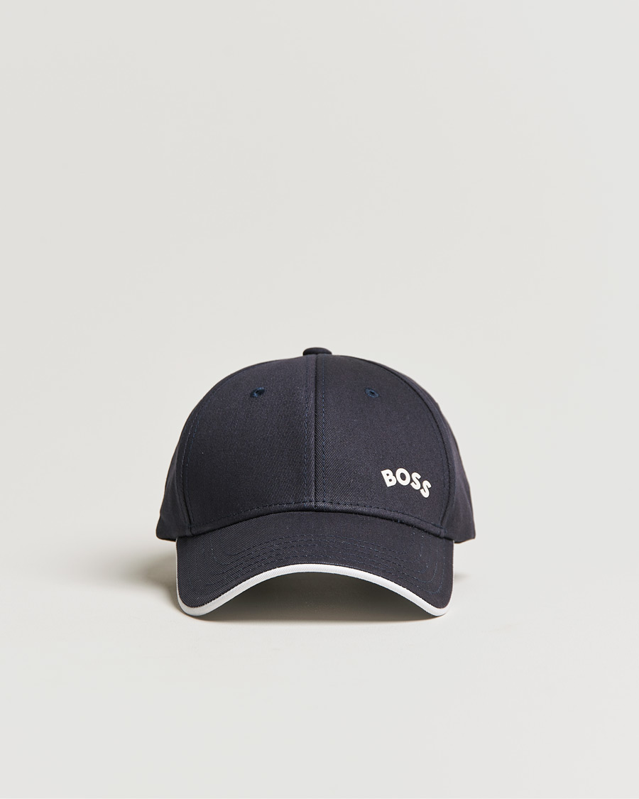 Herr | BOSS Athleisure Curved Logo Cap Dark Blue | BOSS GREEN | BOSS Athleisure Curved Logo Cap Dark Blue