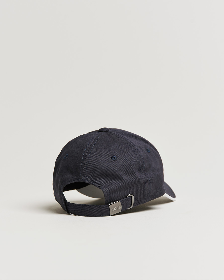 Herr | BOSS Athleisure Curved Logo Cap Dark Blue | BOSS GREEN | BOSS Athleisure Curved Logo Cap Dark Blue
