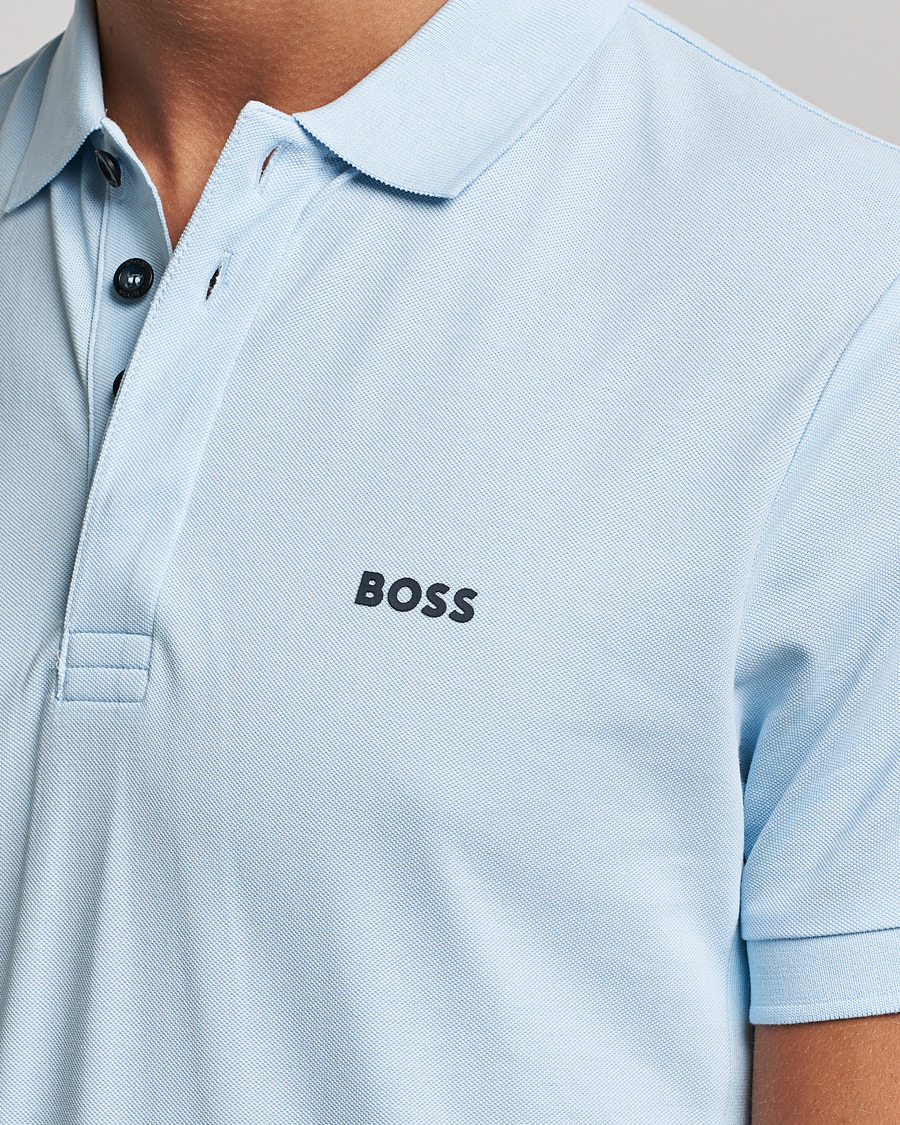 Herr | Pikéer | BOSS GREEN | BOSS Athleisure Paule Slim Fit Polo Light Blue