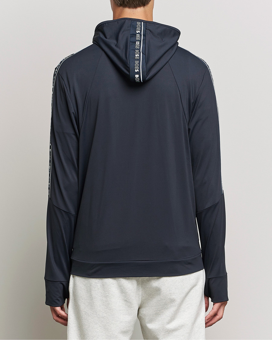 Herr | Tröjor | BOSS GREEN | Sicon Gym Full Zip Hoodie Dark Blue