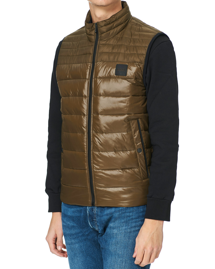 Herr | Jackor | BOSS ORANGE | Odeno Down Vest Dark Green