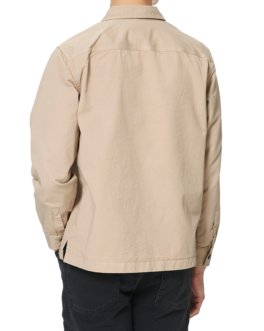 Herr | Skjortor | BOSS ORANGE | BOSS Casual Lovvo Pocket Overshirt Light Beige