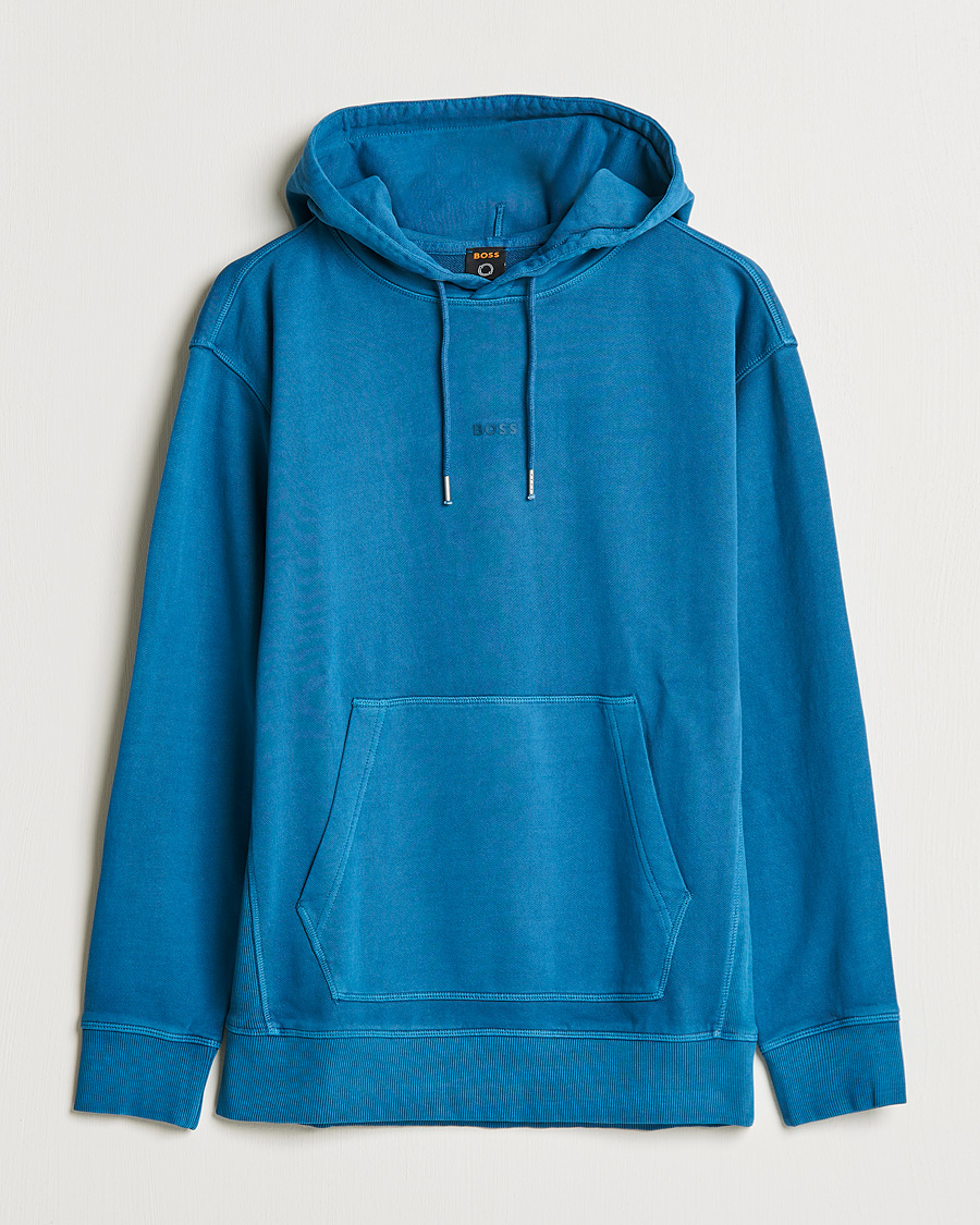 Herr | Tröjor | BOSS ORANGE | BOSS Casual Wefadehoody Hoodie Medium Blue