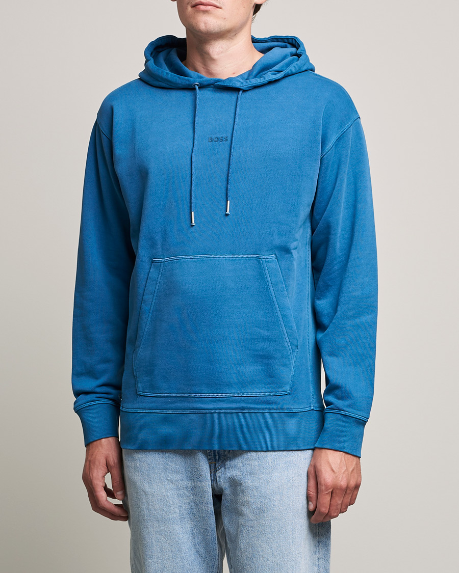 Herr | Tröjor | BOSS ORANGE | BOSS Casual Wefadehoody Hoodie Medium Blue