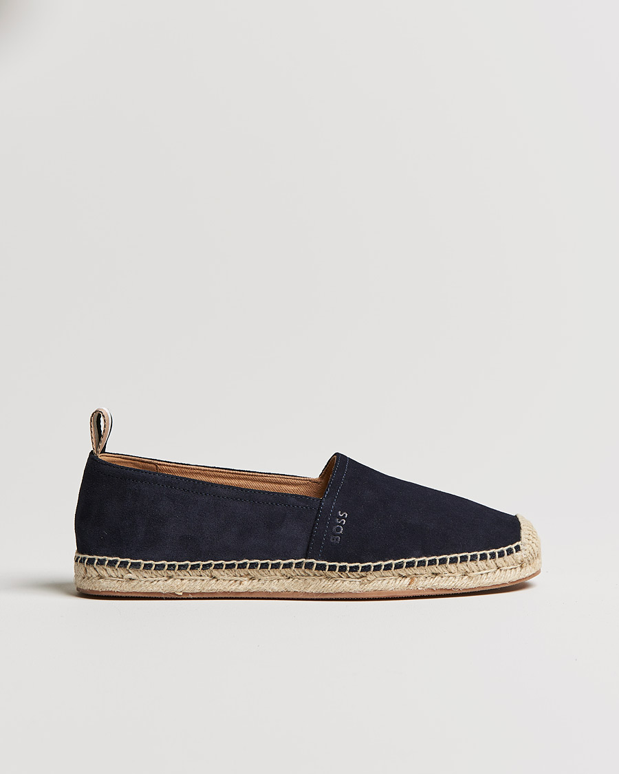 Herr | BOSS Madeira Espandrilles Dark Blue | BOSS BLACK | BOSS Madeira Espandrilles Dark Blue