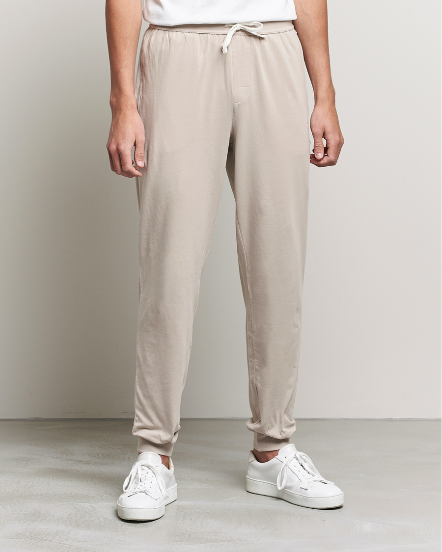 Herr | Byxor | BOSS BLACK | BOSS Mix & Match Sweatpants Light Beige