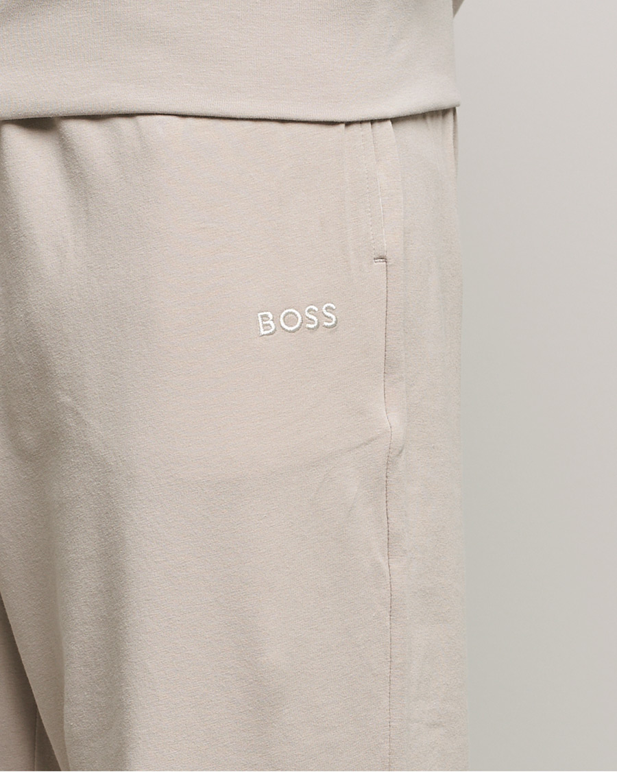 Herr | Byxor | BOSS BLACK | BOSS Mix & Match Sweatpants Light Beige