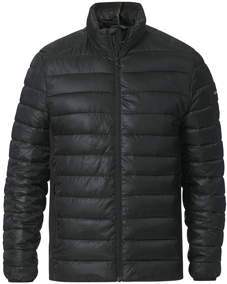 Herr | Jackor | Calvin Klein | Recycled Side Logo Down Jacket Black