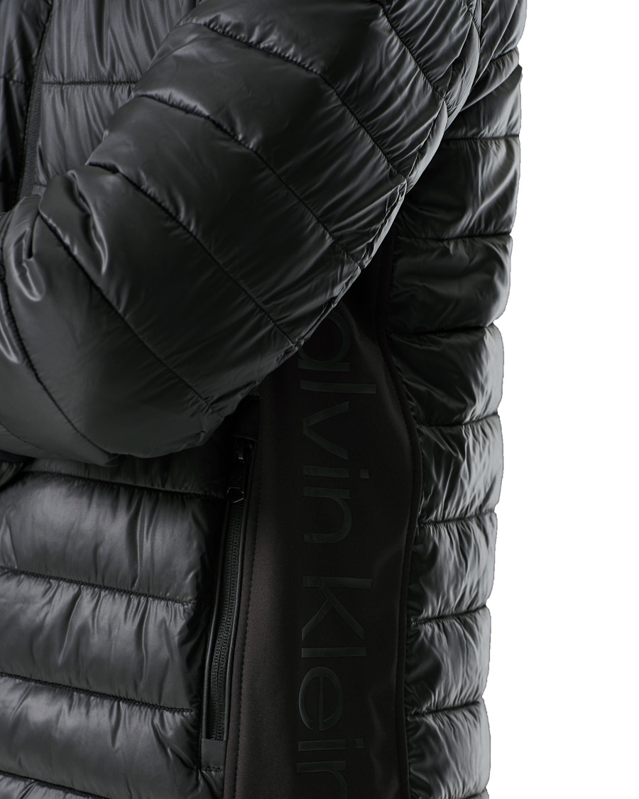 Herr | Jackor | Calvin Klein | Recycled Side Logo Down Jacket Black