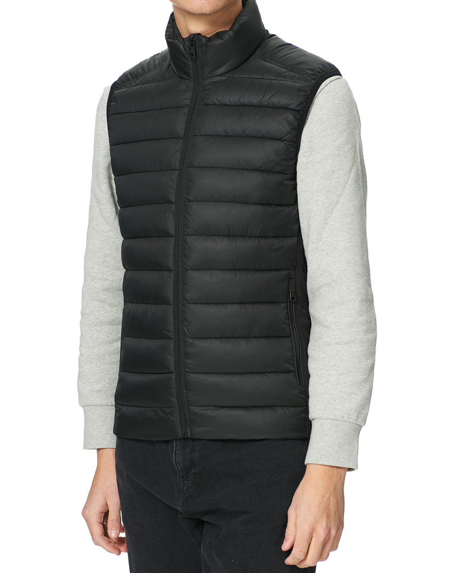 Herr | Jackor | Calvin Klein | Recycled Side Logo Down Vest Black